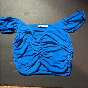 zara crop top
